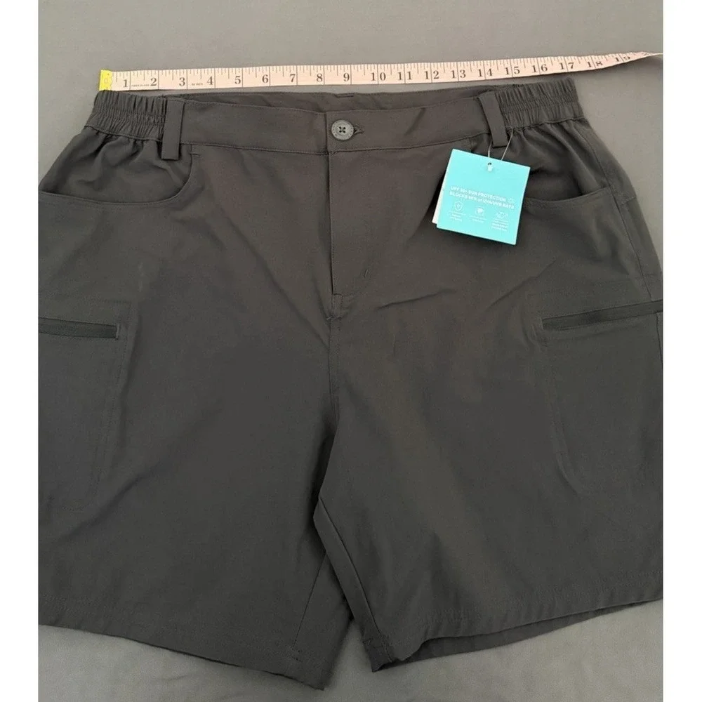 Willit Shorts Womens XL Gray UPF‎ 50 Sun Protection Hiking Outdoors Camping NWT